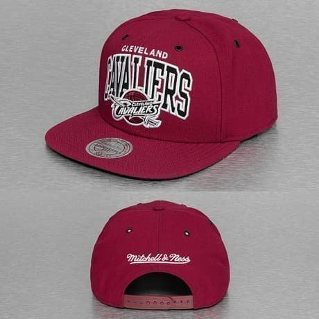 Mitchell & Ness Snapback Lippis Punainen