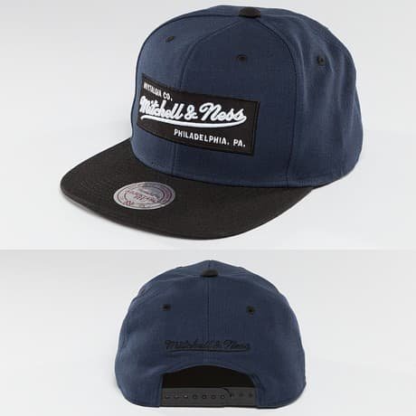 Mitchell & Ness Snapback Lippis Sininen