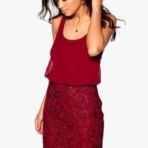Model Behaviour Emma Dress Wine-red