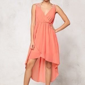 Model Behaviour Felicia Dress Peach