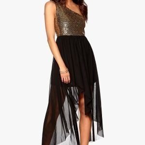 Model Behaviour Maria Maxi Dress Gold / Black