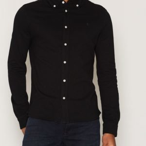 Morris Blake Piqué Shirt Kauluspaita Black