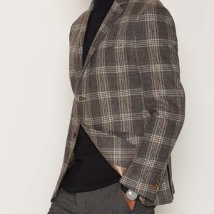 Morris Dixter Check Blazer Bleiseri Brown