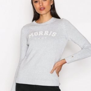 Morris Lady Logo Neulepusero Grey