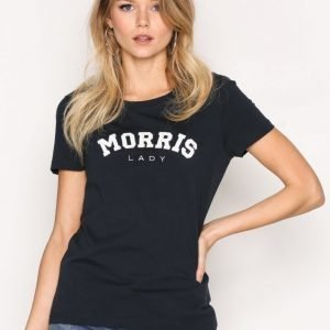 Morris Lady Logo Tee T-Paita Blue