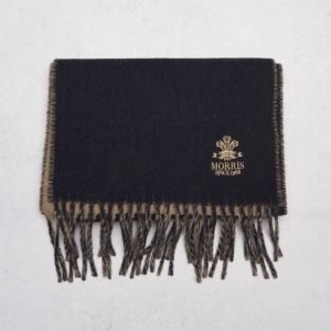 Morris Morris Dobleface Scarf 60 Navy