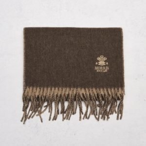 Morris Morris Dobleface Scarf 82 Brown