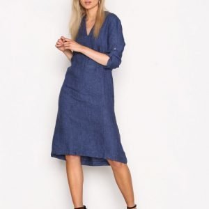 Morris Sandrine Dress Loose Fit Mekko Blue