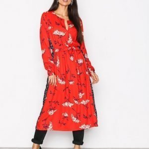 Moss Copenhagen Nijitha Dress Pitkähihainen Mekko Flowers