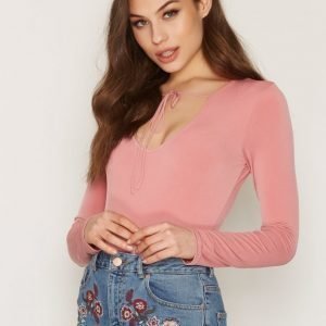 Motel Ramel Bodice Body Petal Pink