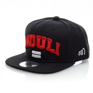 Mouli Macke Logo Cap Lippis Musta / Punainen