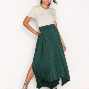 Moves Hala Skirt Pitkä Hame Green