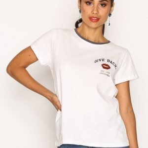 Munthe Okay T-Shirt T-Paita Ivory