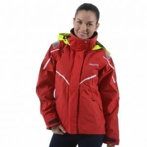 Musto Br1 Inshore Jacket Fw Purjehdustakki Punainen / Valkoinen