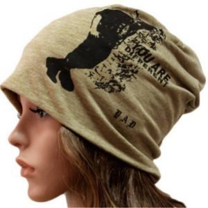 Mössa Baggy Beanie Street Unisex Beige | You Are