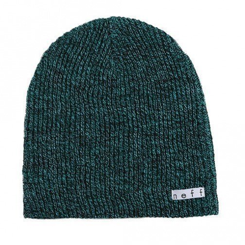 Mössa Neff beanie Daily Heather Beanie | Black/Green