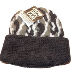 Mössa stickad Beanie Unisex Mönstrad