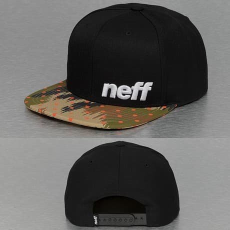 NEFF Snapback Lippis Musta