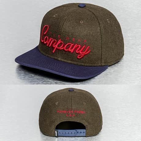 NEFF Snapback Lippis Oliivi