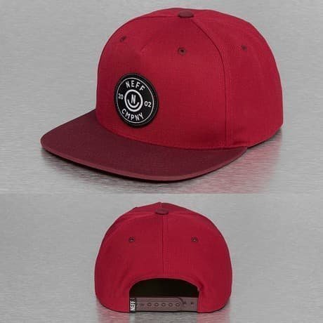 NEFF Snapback Lippis Punainen