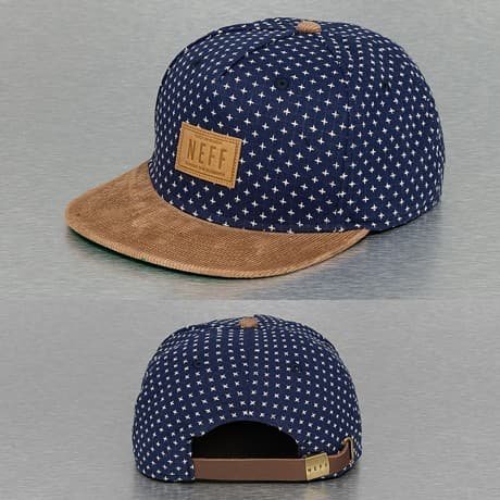 NEFF Snapback Lippis Sininen