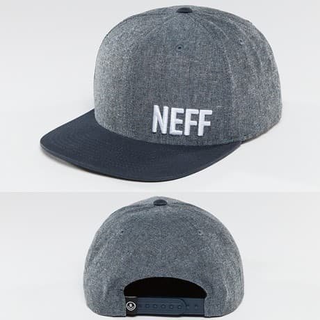 NEFF Snapback Lippis Sininen