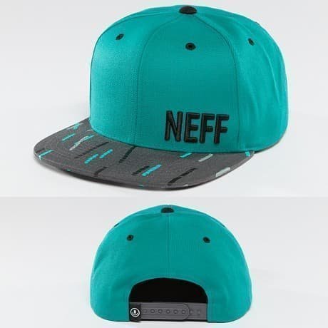 NEFF Snapback Lippis Turkoosi