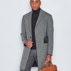 NILS Nils Harris Coat Grey