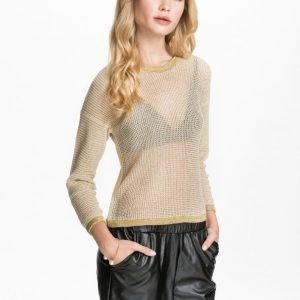 NLY Blush Metallic thread sweater