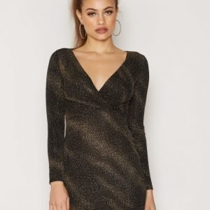 NLY One Wrap Lurex Dress