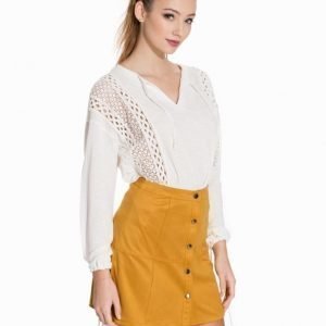 NLY Trend Fancy Blouse Blå