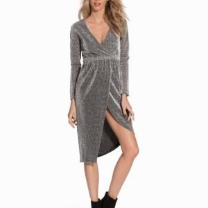 NLY Trend The Glitter Wrapped Dress