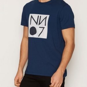 NN.07 Barry Tee 3292 T-paita Navy