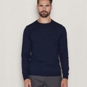 NN07 Charles Crew Neck 200 Navy