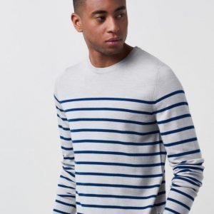 NN07 Merino Stripe 701 White Stripe