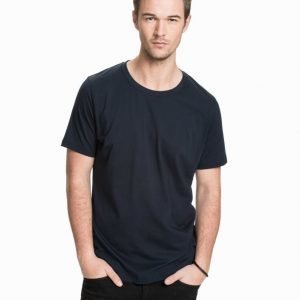 NN.07 Pima Plain Tee 3208 T-paita Navy Blue