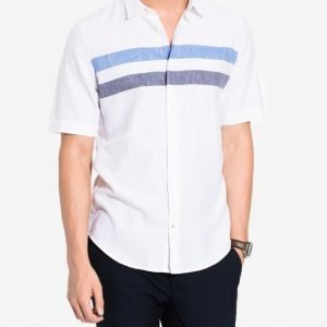 NN.07 Short Sean 5686 Kauluspaita Blue Stripe