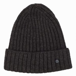 NN.07 Wool Rib Hat 6216 Pipo Dark Grey