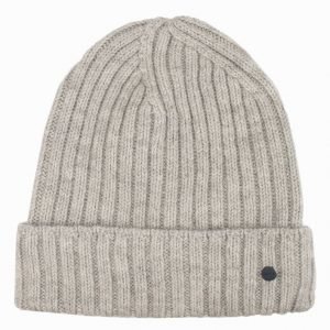 NN.07 Wool Rib Hat 6216 Pipo Light Grey Melange