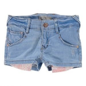 Name it Farkkushortsit Bibsa kids slim dnm  Vaaleansininen Denim