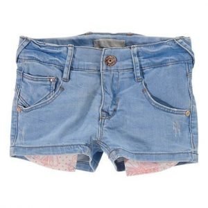 Name it Farkkushortsit Bibsa kids slim dnm  Vaaleansininen Denim