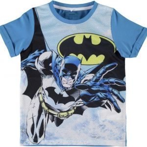 Name it T-paita Batman Kids Cendre Blue Blue