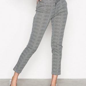 Neo Noir Indiana Black Check Pants Housut Black