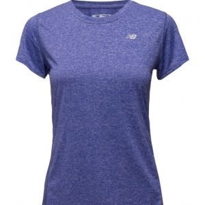 New Balance Heathered Short Sleeve Tee urheilupaita