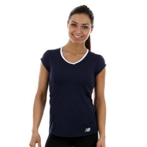 New Balance Tournament Cap Sleeve Top Treenipaita Sininen