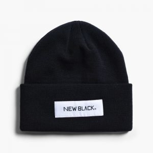 New Black Landscape Logo Beanie