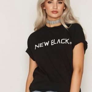 New Black Logo Tee T-Paita Black