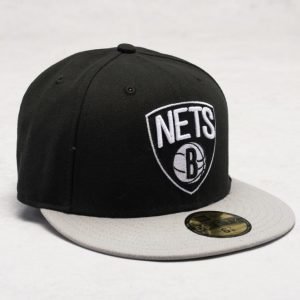 New Era 59 Fifty Brooklyn Nets Black/Grey