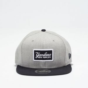 New Era 9 Fifty Yankees Retro Patch Heather