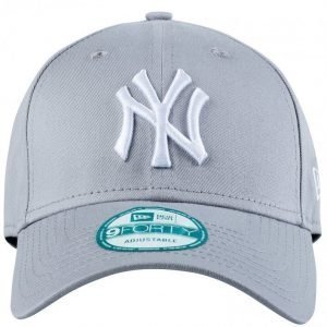 New Era 940 League Basic NEYYAN Lippis Harmaa/valkoinen